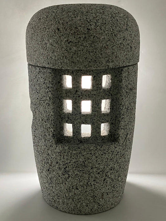 Window Stone Lantern