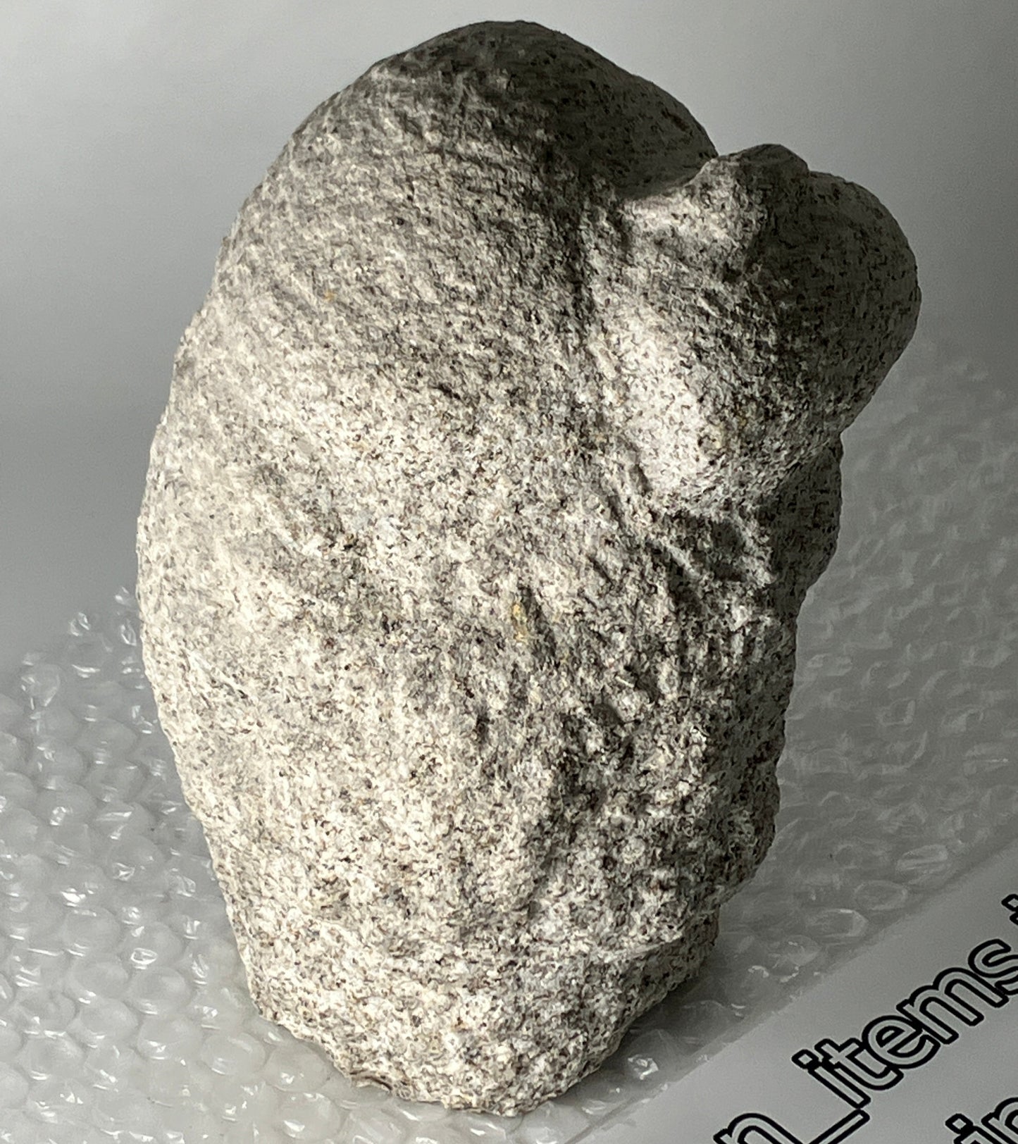 Seven Lucky Gods Daikokuten Jizo Gray Granite Stone Sculpture Japanese Garden