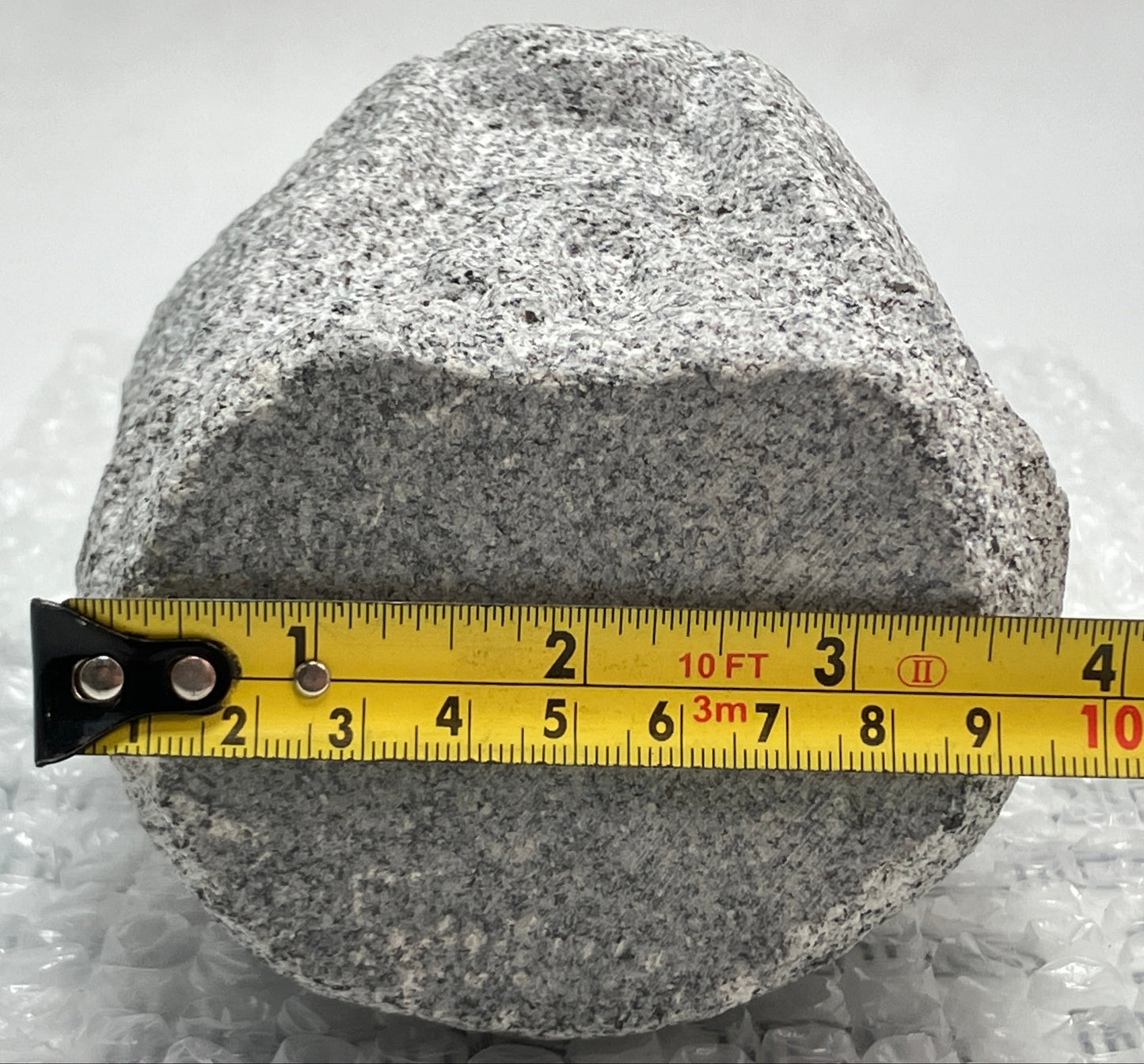 Seven Lucky Gods Jizo Fukurokuju Gray Granite Stone Sculpture Japanese Garden