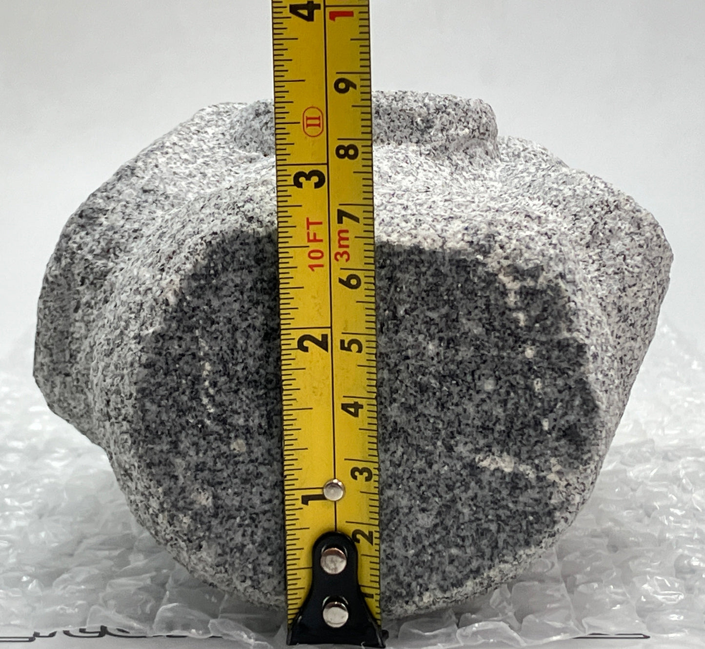 Seven Lucky Gods Jizo Benzaiten Gray Granite Stone Sculpture Japanese Garden