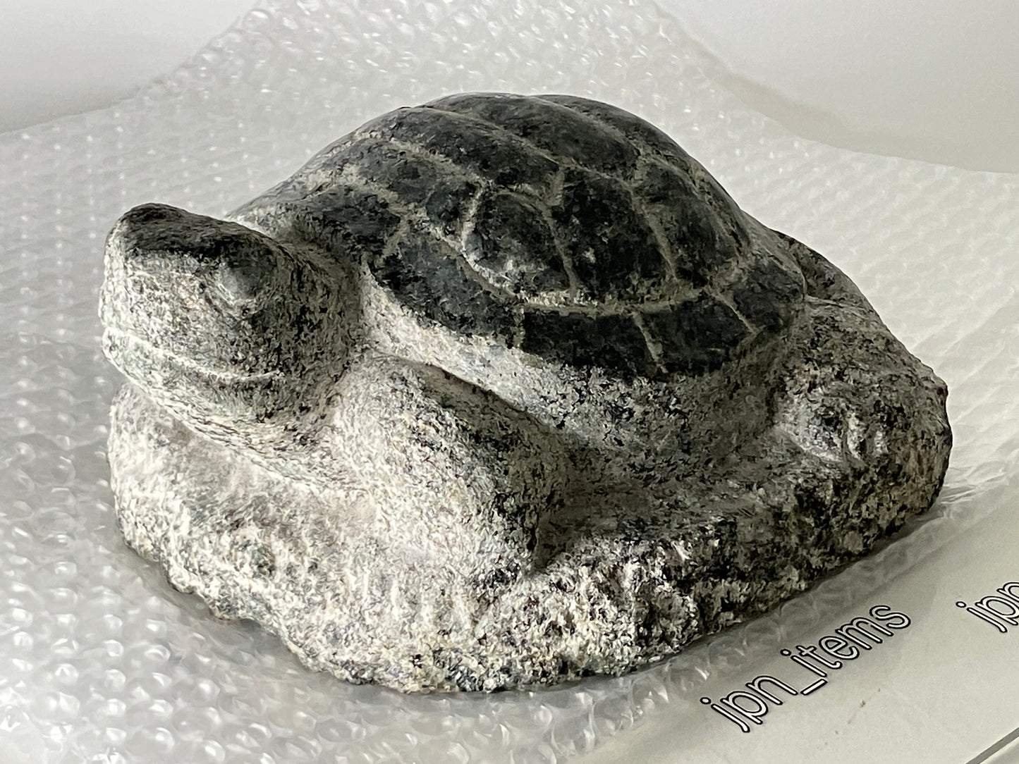 Turtle Statue Verde Fountain Granite Stone Sculpture Handmade Japanese Garden