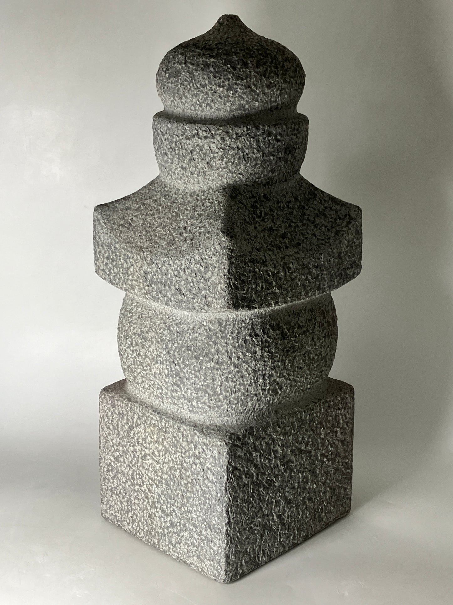 Gorinto Medium Andesite Gray StoneJapanese Garden Statue