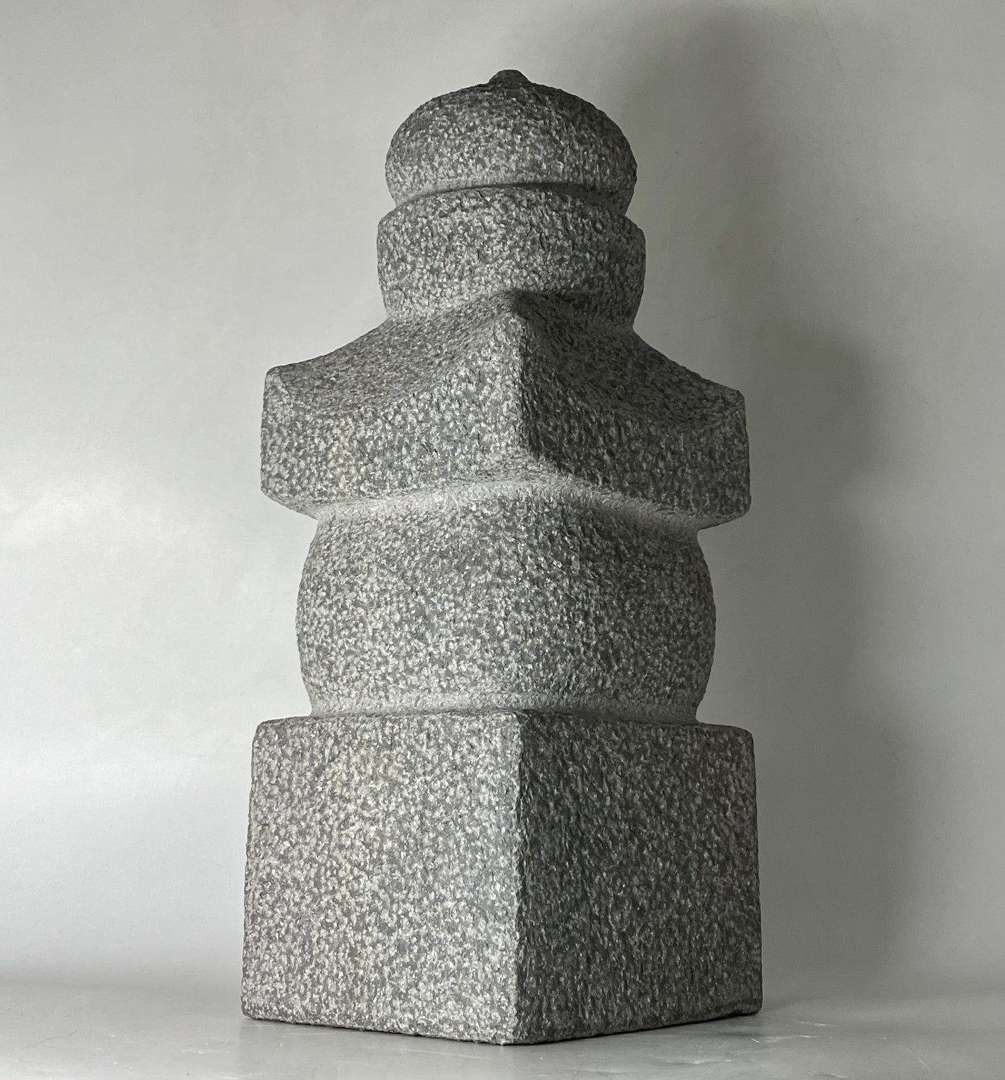 Gorinto Medium Andesite Gray StoneJapanese Garden Statue