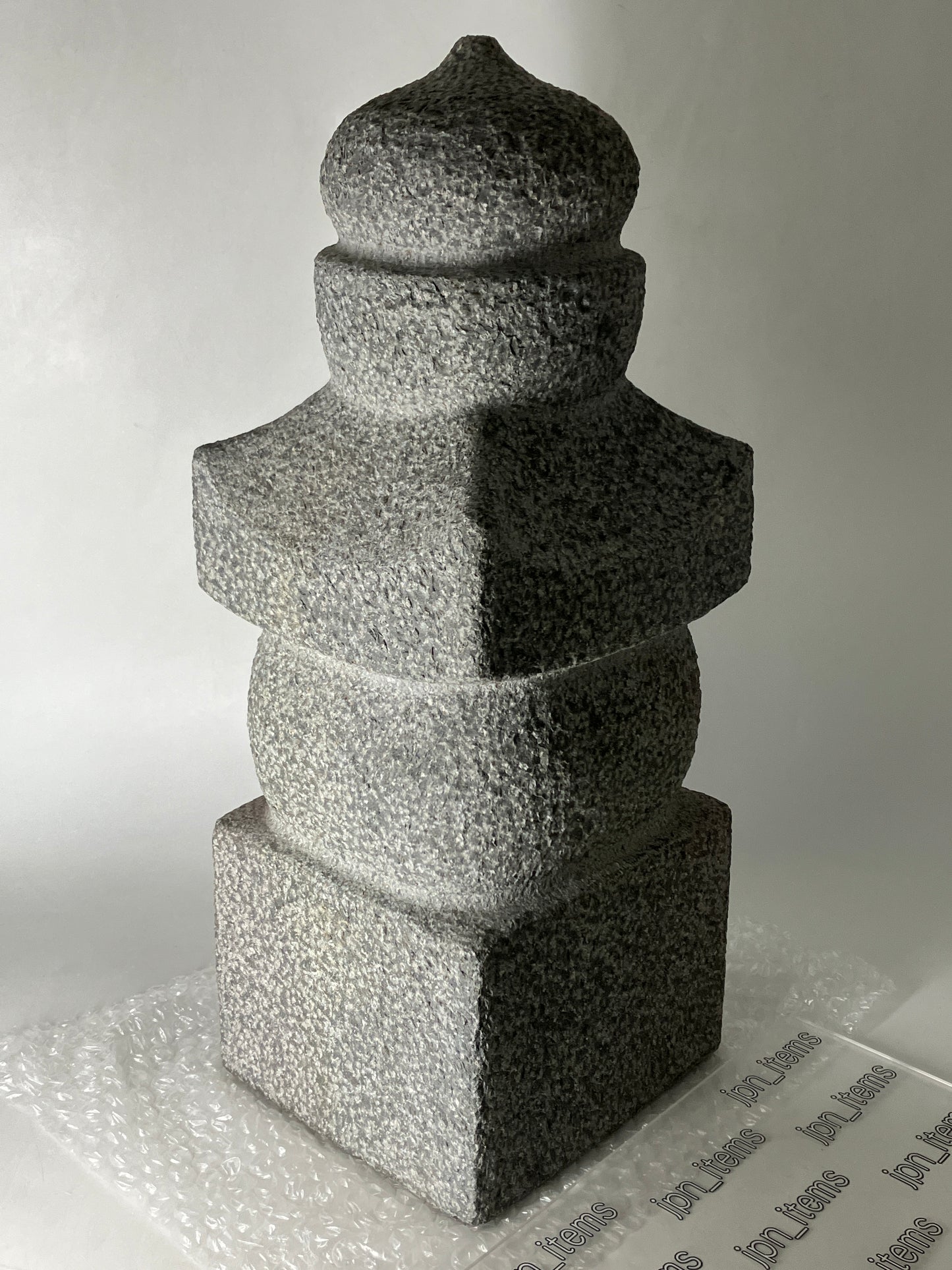 Gorinto Medium Andesite Gray StoneJapanese Garden Statue