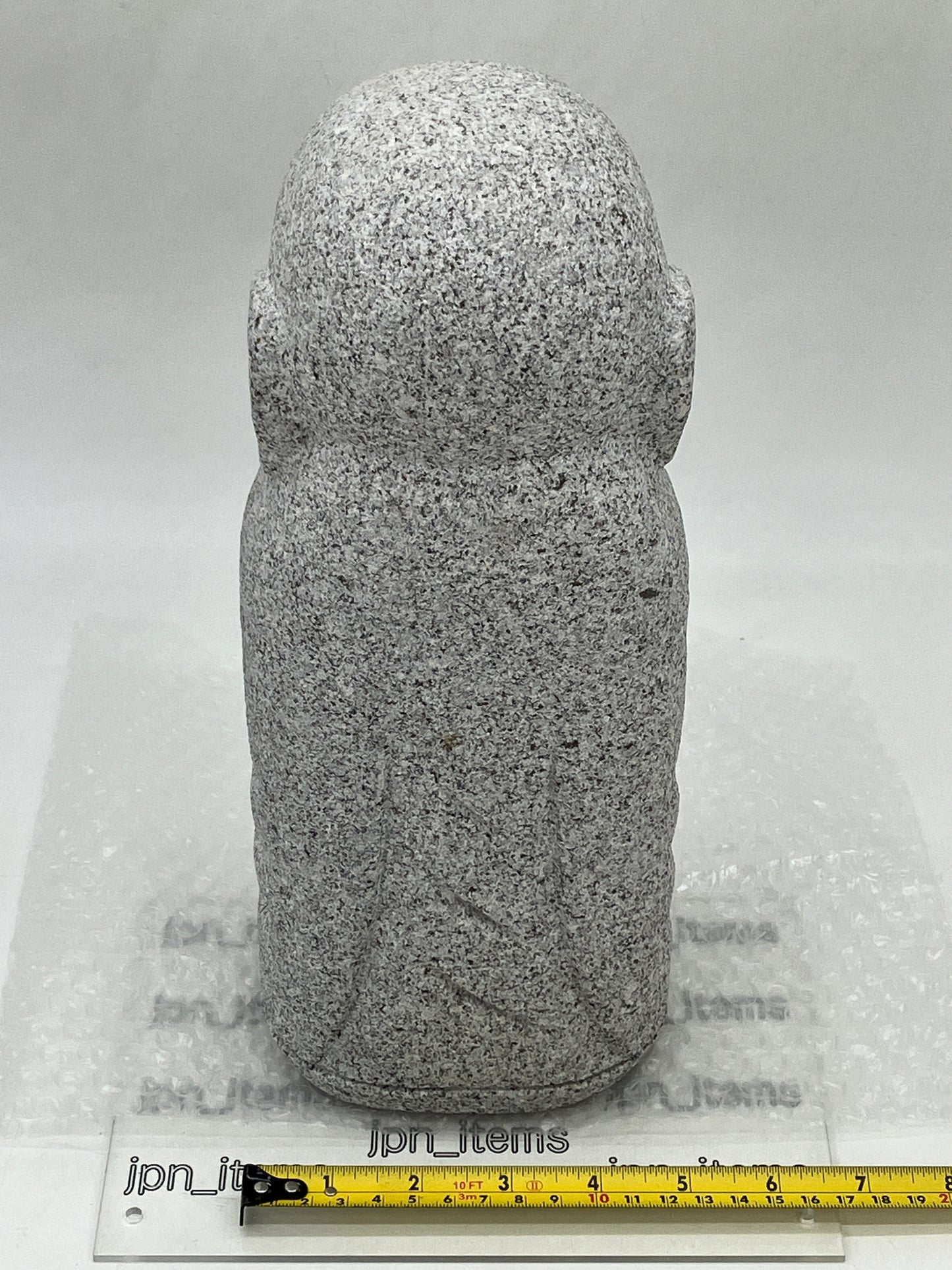 Jizo Ojizo-Sama Granite Stone Sculpture Handmade Japanese Garden Buddhism