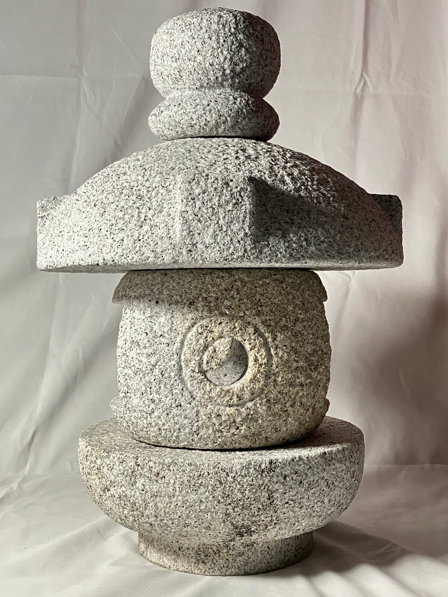 Stone Lantern Misaki Tourou Medium Granite Japanese Garden Ornament Statue Japan