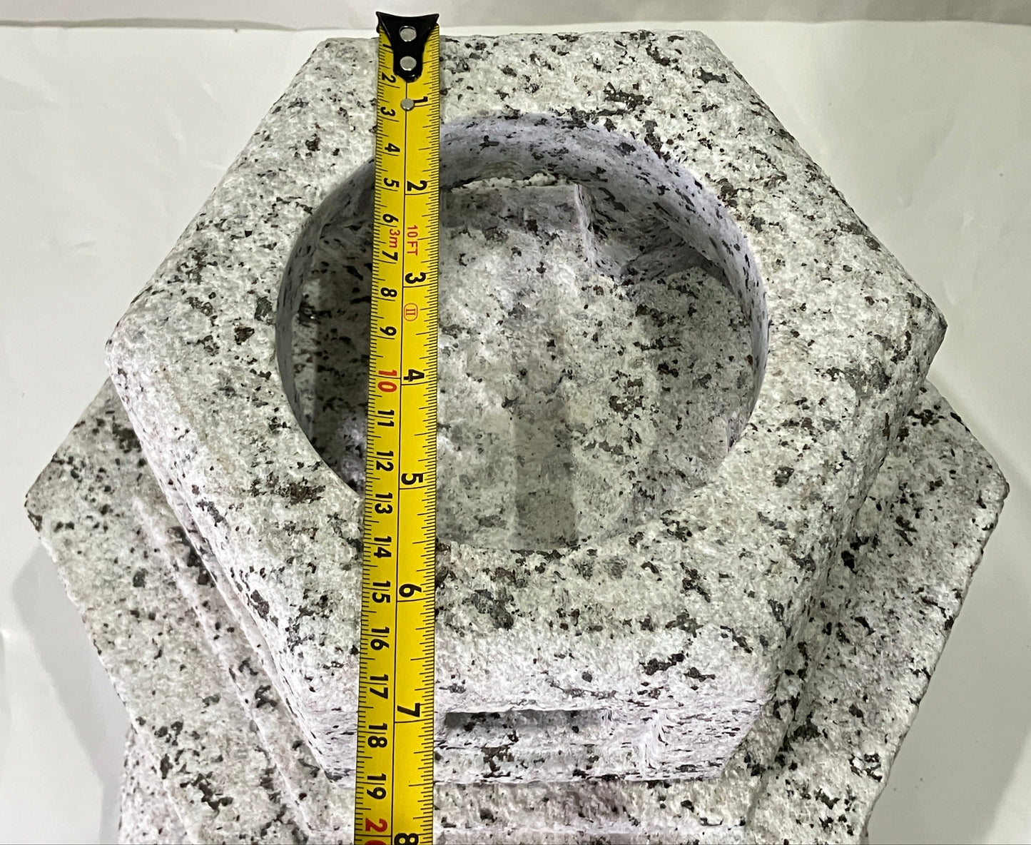 Zen Stone Lantern Yukimi Tourou Medium Granite Japanese Garden Ornament Statue