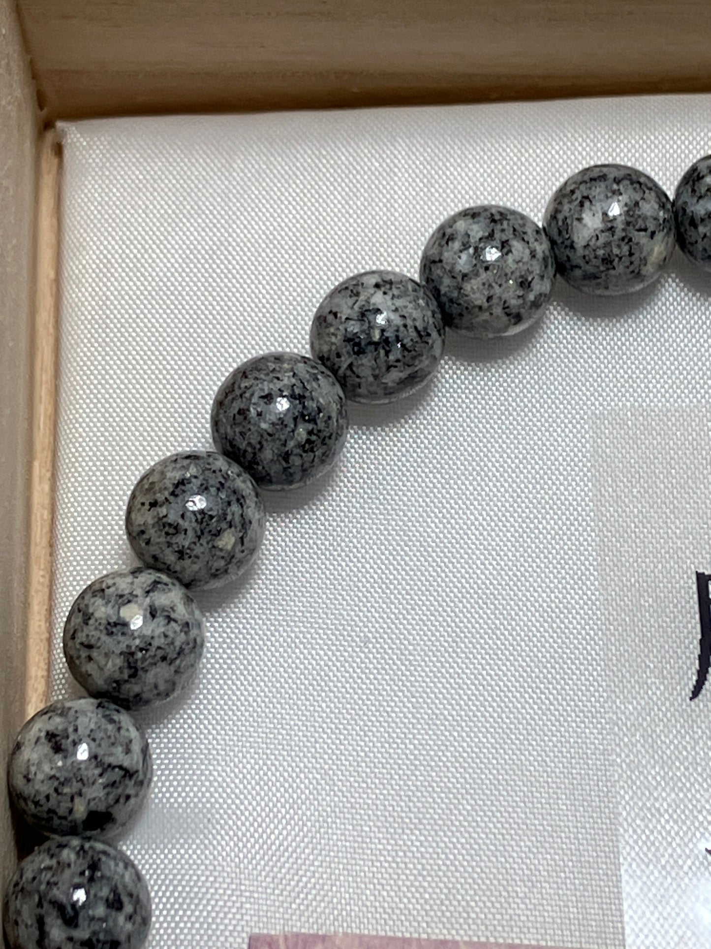 For Women Aji Stone Buddhist Prayer Beads Juzu Japanese Mala Beads 8mm Kyoto