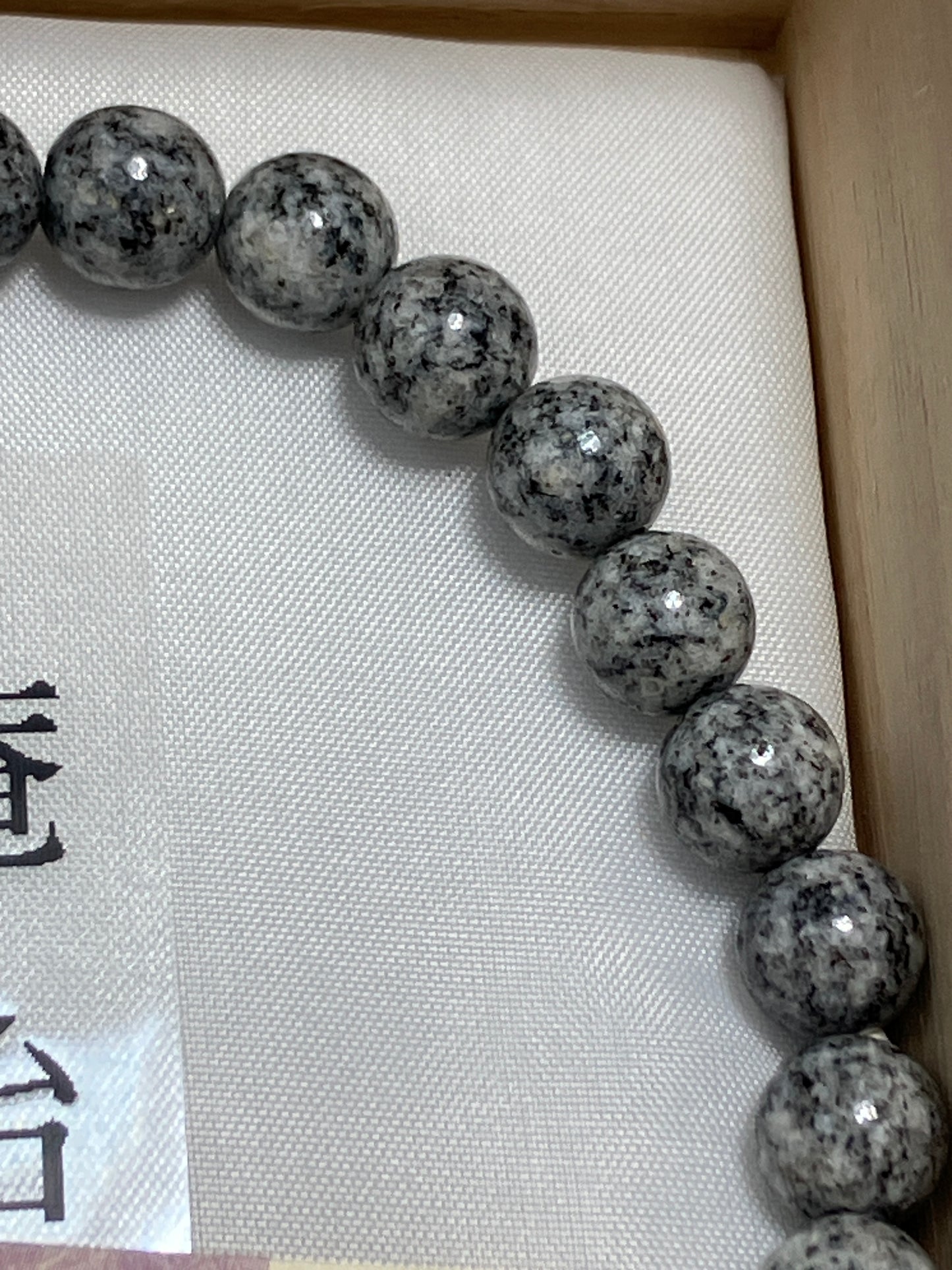 For Women Aji Stone Buddhist Prayer Beads Juzu Japanese Mala Beads 8mm Kyoto