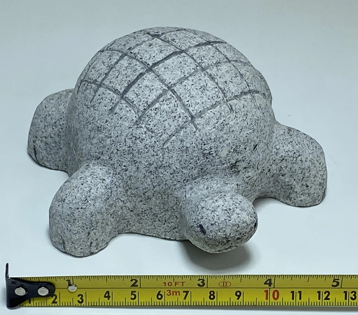 Japanese Turtle Stone Statue | Hanazawa Granite, 4.92 in