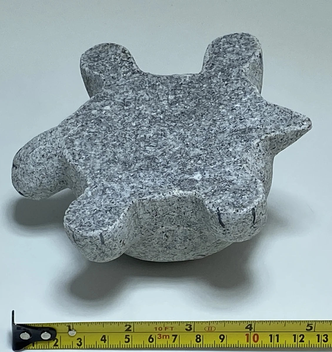 Japanese Turtle Stone Statue | Hanazawa Granite, 4.92 in