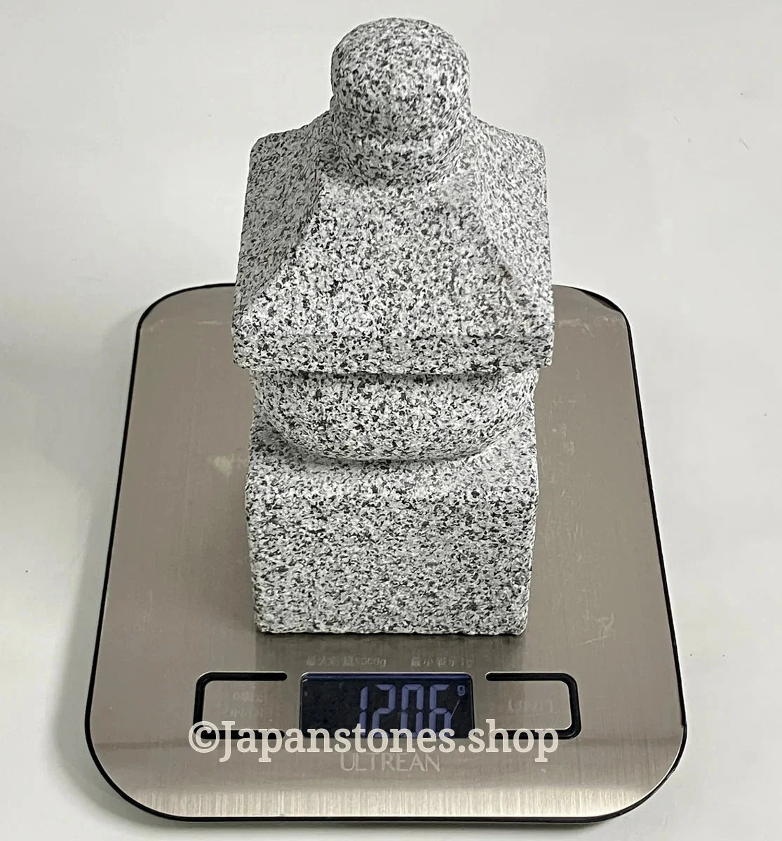 5.5 in One-Piece Gorinto – Japanese Granite Five-Element Pagoda for Zen Gardens — product photo 13 of 25