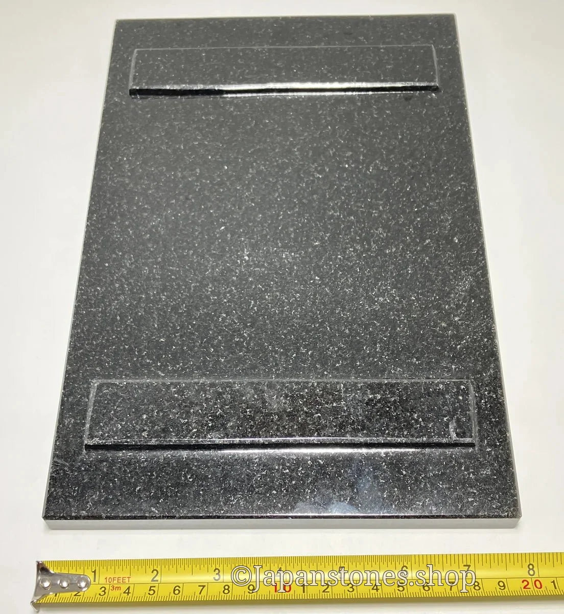 Sushi Kaiseki Sushigeta Food Plate India Granite Black Stone Japan — product photo 7 of 29