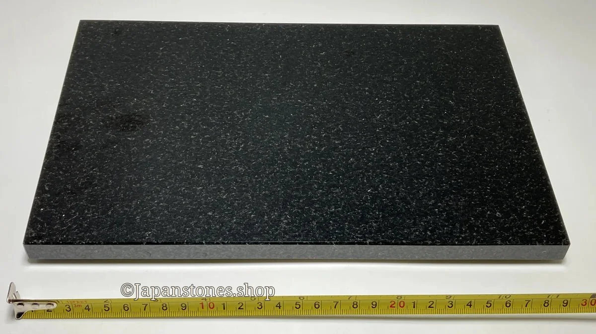 Sushi Kaiseki Sushigeta Food Plate India Granite Black Stone Japan — product photo 3 of 29