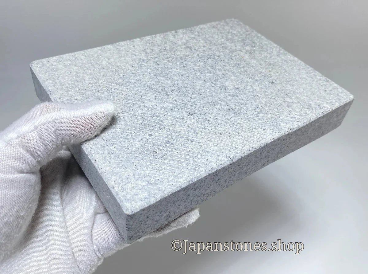 Hand-Carved Japanese Granite Sitting Cat Statue | Hanazawa Kome Stone — product photo 14 of 23