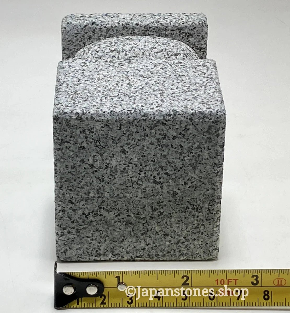 5.5 in One-Piece Gorinto – Japanese Granite Five-Element Pagoda for Zen Gardens — product photo 9 of 25