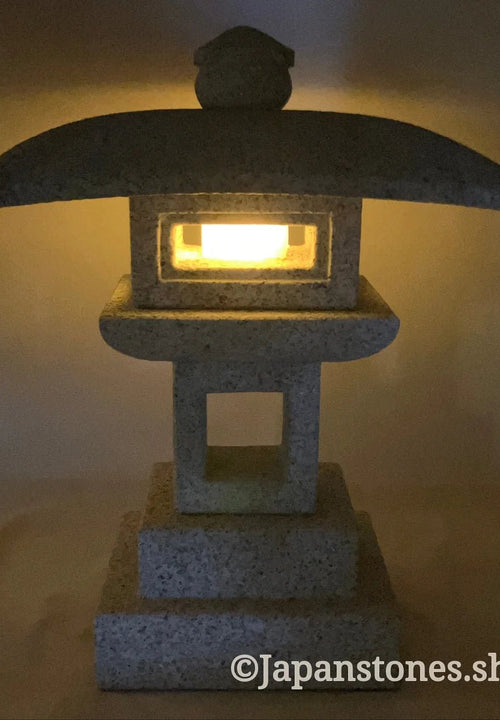Zen Small Stone Lantern Kanshuji Tourou Granite Japanese Garden Ornament Statue