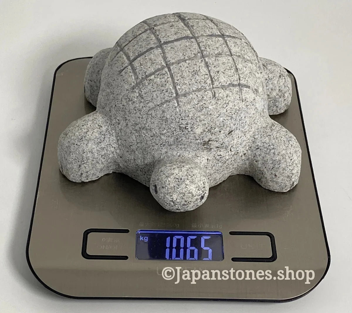 Japanese Turtle Stone Statue | Hanazawa Granite, 4.92 in — product photo 13 of 17
