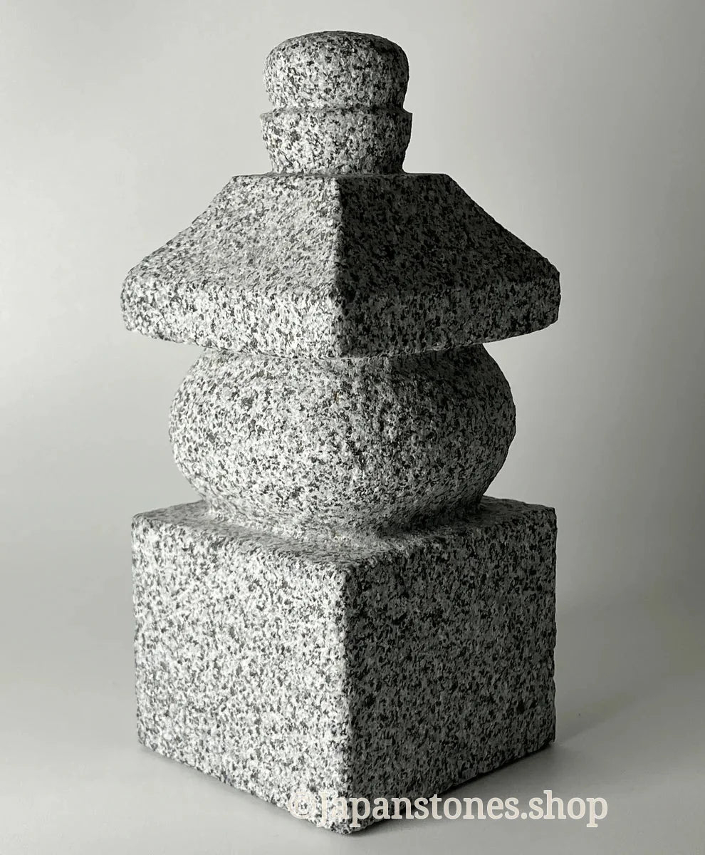 5.5 in One-Piece Gorinto – Japanese Granite Five-Element Pagoda for Zen Gardens — product photo 1 of 25
