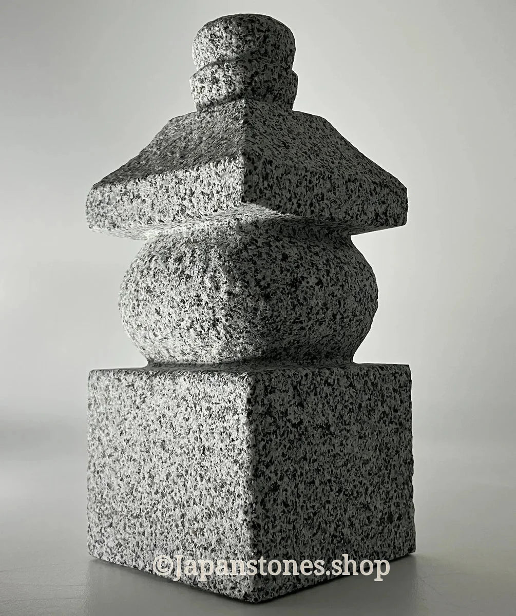 5.5 in One-Piece Gorinto – Japanese Granite Five-Element Pagoda for Zen Gardens — product photo 14 of 25