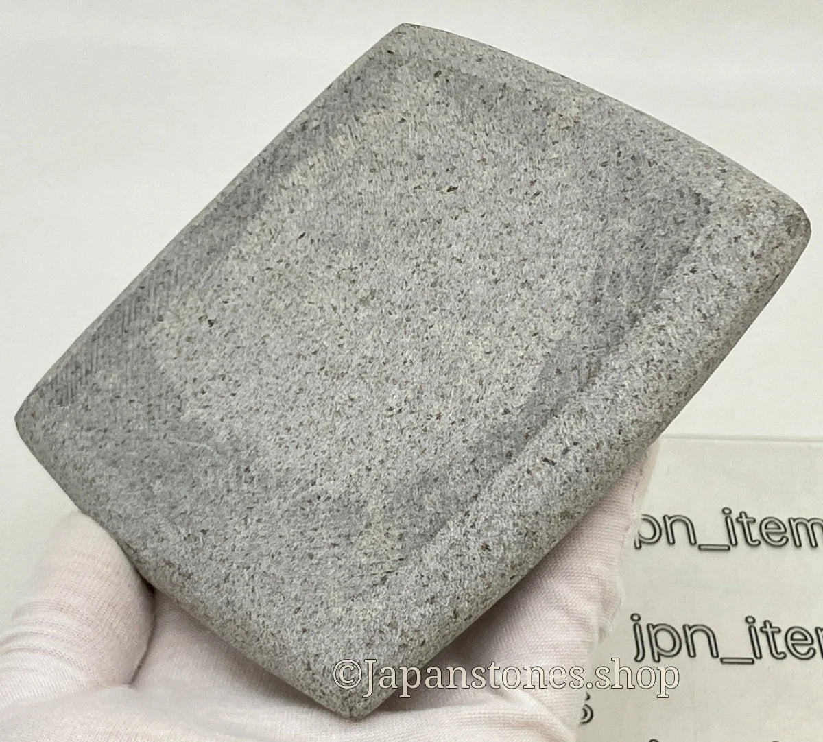 Gasshou Jizo Ojizo-Sama Granite Stone Sculpture Handmade Japanese Garden — product photo 13 of 29