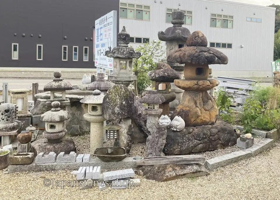 Zen Small Stone Lantern Kanshuji Tourou Granite Japanese Garden Ornament Statue — product photo 31 of 35