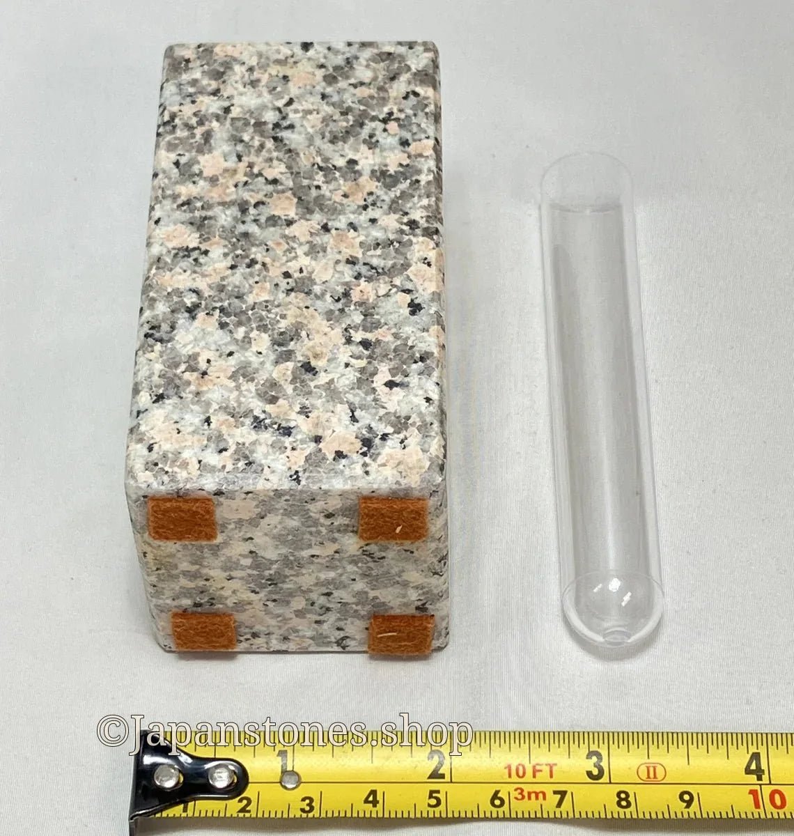 Gray Pink Mannari Stone Granite Vase Japanese Ornament Statue — product photo 13 of 27
