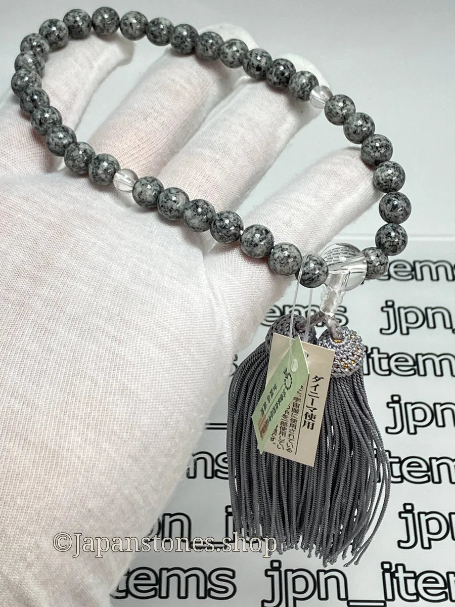 For Women Aji Stone Buddhist Prayer Beads Juzu Japanese Mala Beads 8mm Kyoto — photo 9 of 14