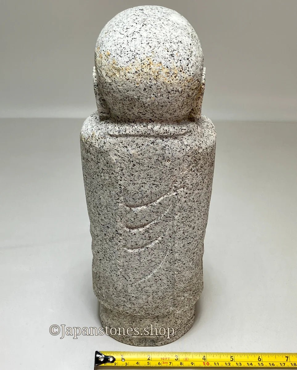 Stone Jizo Granite Japanese Garden Ornament Statue 1f / 31cm — product photo 5 of 26