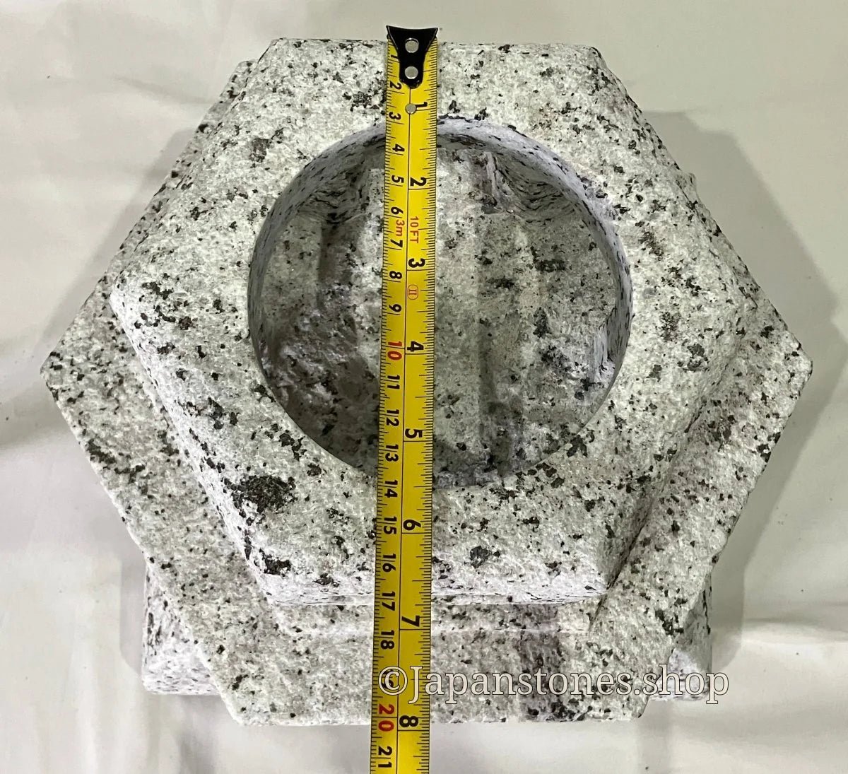 Zen Stone Lantern Yukimi Tourou Medium Granite Japanese Garden Ornament Statue — product photo 17 of 42