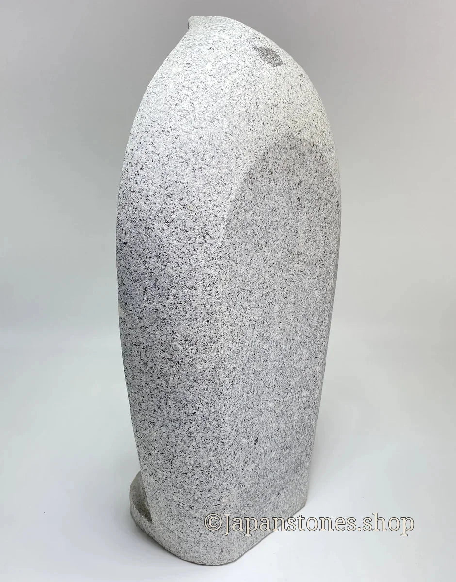 Boat-Shaped Enmei Jizo Statue | Natsuyama Stone, 16.14 in — product photo 13 of 23