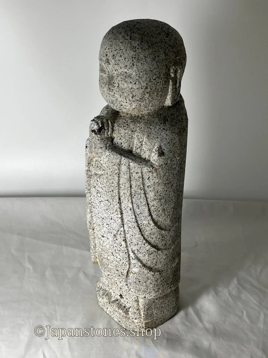 Stone Jizo Granite Japanese Garden Ornament Statue 1f / 31cm — product photo 21 of 26