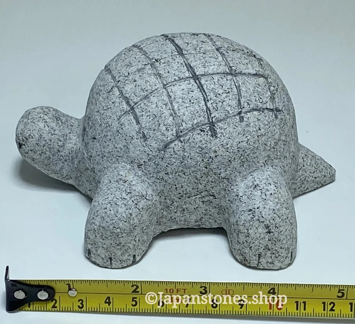 Japanese Turtle Stone Statue | Hanazawa Granite, 4.92 in — product photo 7 of 17