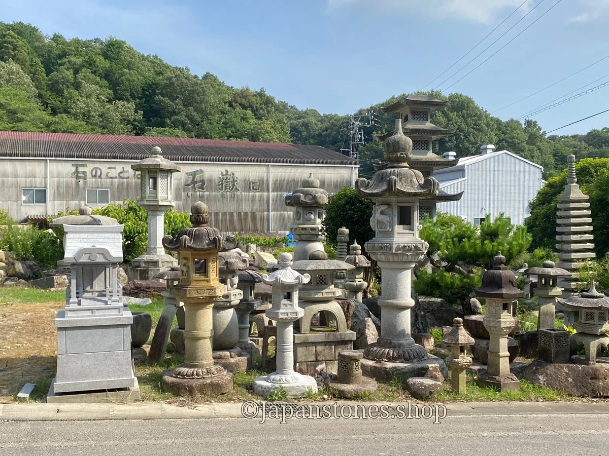 Baseball Granite Stone Ball Handmade Gray Japanese Garden Ornament Statue — product photo 26 of 29
