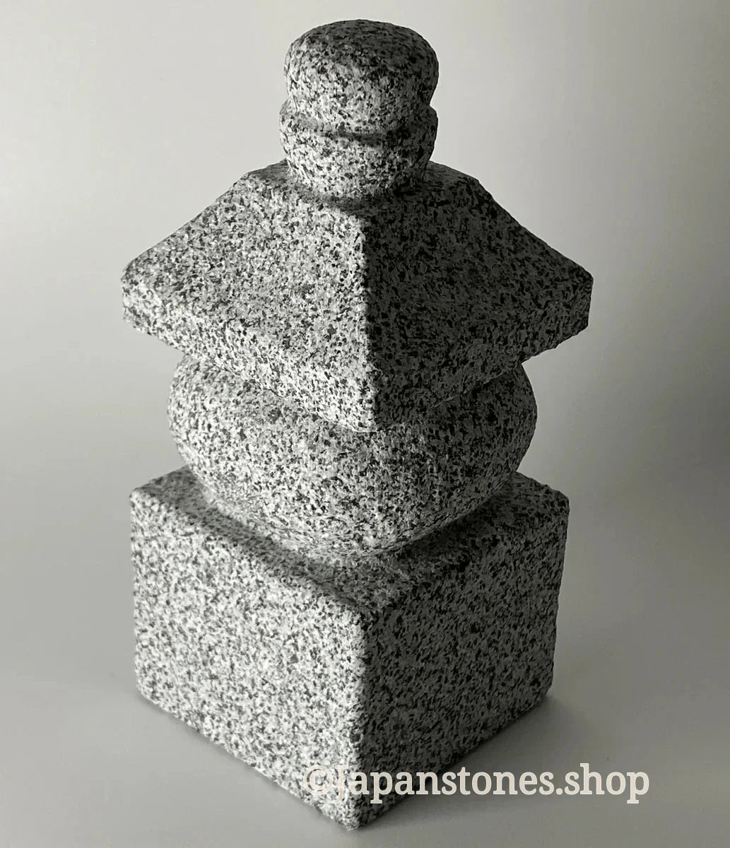 5.5 in One-Piece Gorinto – Japanese Granite Five-Element Pagoda for Zen Gardens — product photo 16 of 25