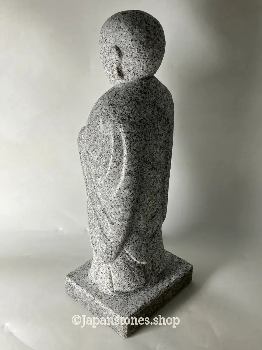 Okazaki Natsuyama Granite Stone Jizo Statue – Hand-Carved Japanese Garden — product photo 18 of 25