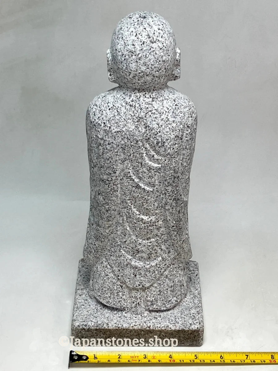 Okazaki Natsuyama Granite Stone Jizo Statue – Hand-Carved Japanese Garden — product photo 5 of 25