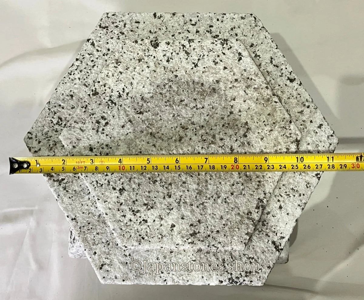 Zen Stone Lantern Yukimi Tourou Medium Granite Japanese Garden Ornament Statue — product photo 18 of 42