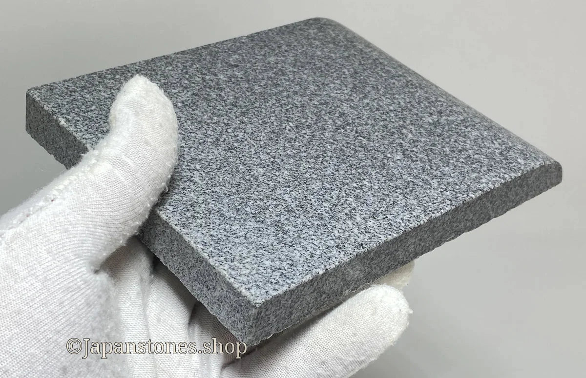 7.28 in Japanese Gassho Jizo Statue | Hanazawa Kome Granite Stone — product photo 14 of 24