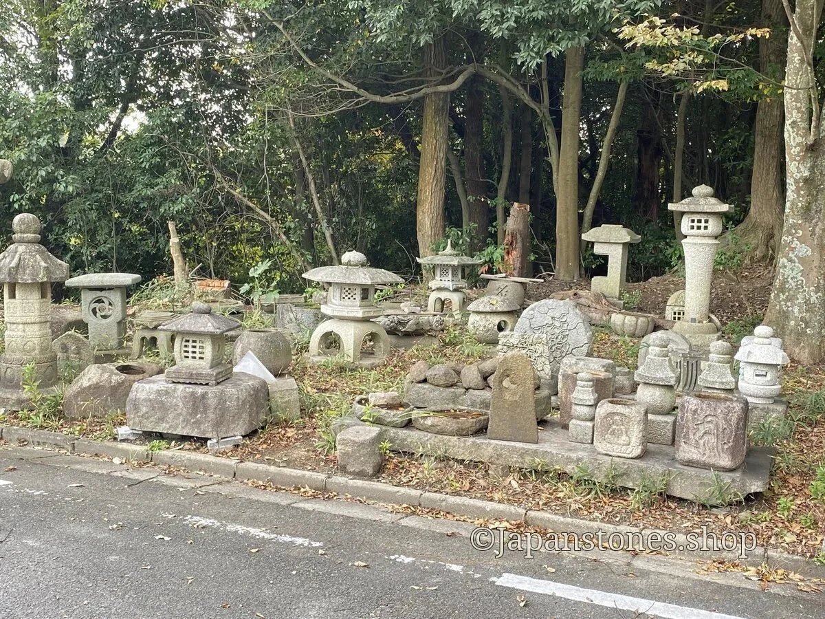 Okazaki Natsuyama Granite Stone Jizo Statue – Hand-Carved Japanese Garden — product photo 20 of 25