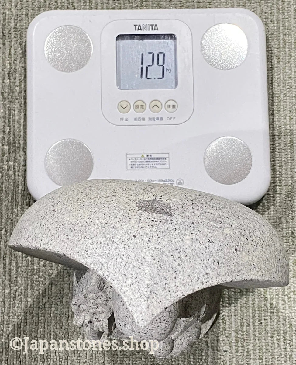 Boat-Shaped Enmei Jizo Statue | Natsuyama Stone, 16.14 in — product photo 18 of 23