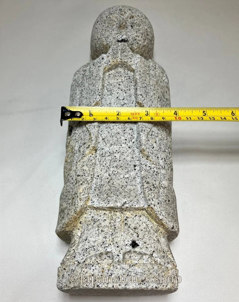 Stone Jizo Granite Japanese Garden Ornament Statue 1f / 31cm — product photo 9 of 26