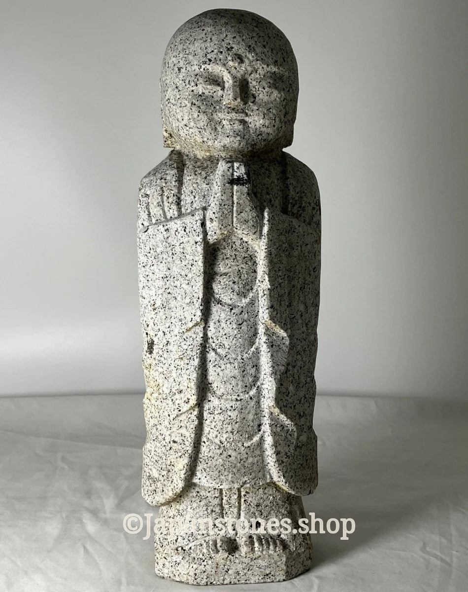 Stone Jizo Granite Japanese Garden Ornament Statue 1f / 31cm — product photo 1 of 26
