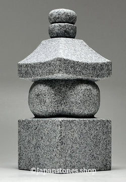 Japanese Isseki Gorinto – Handcrafted Granite Five-Element Pagoda