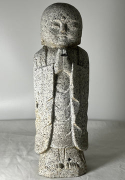 Stone Jizo Granite Japanese Garden Ornament Statue 1f / 31cm