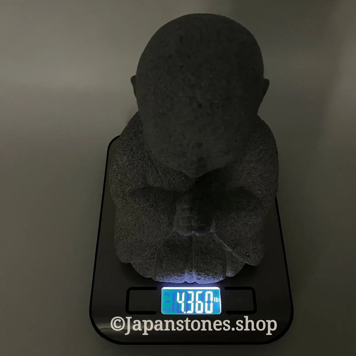 Gasshou Jizo Ojizo-Sama Granite Stone Sculpture Handmade Japanese Garden — product photo 20 of 29