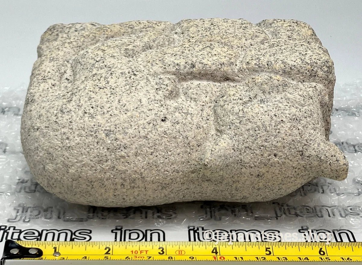 Sleeping Cat Kitten Statue Granite Stone Sculpture Handmade Japanese Garden — product photo 8 of 31