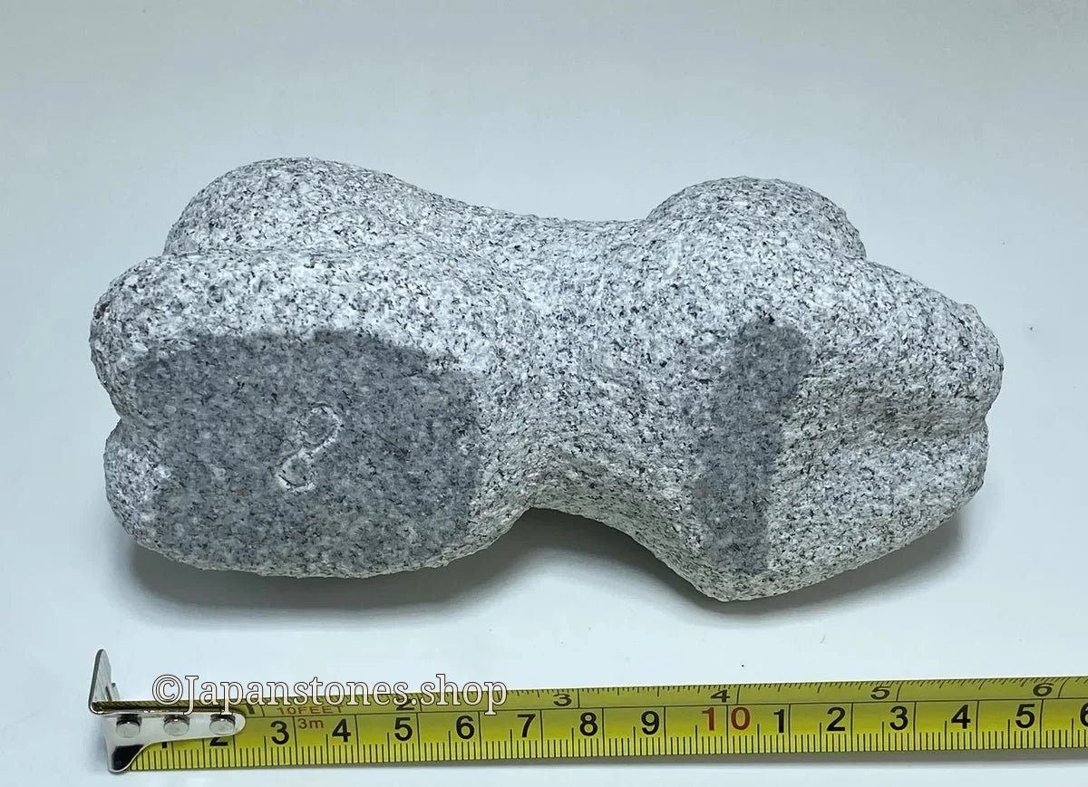 The Man Who Keeps Reading | Japanese Granite Sculpture — product photo 6 of 15