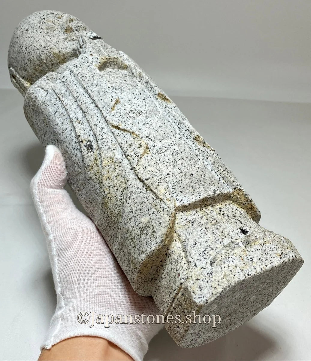 Stone Jizo Granite Japanese Garden Ornament Statue 1f / 31cm — product photo 12 of 26
