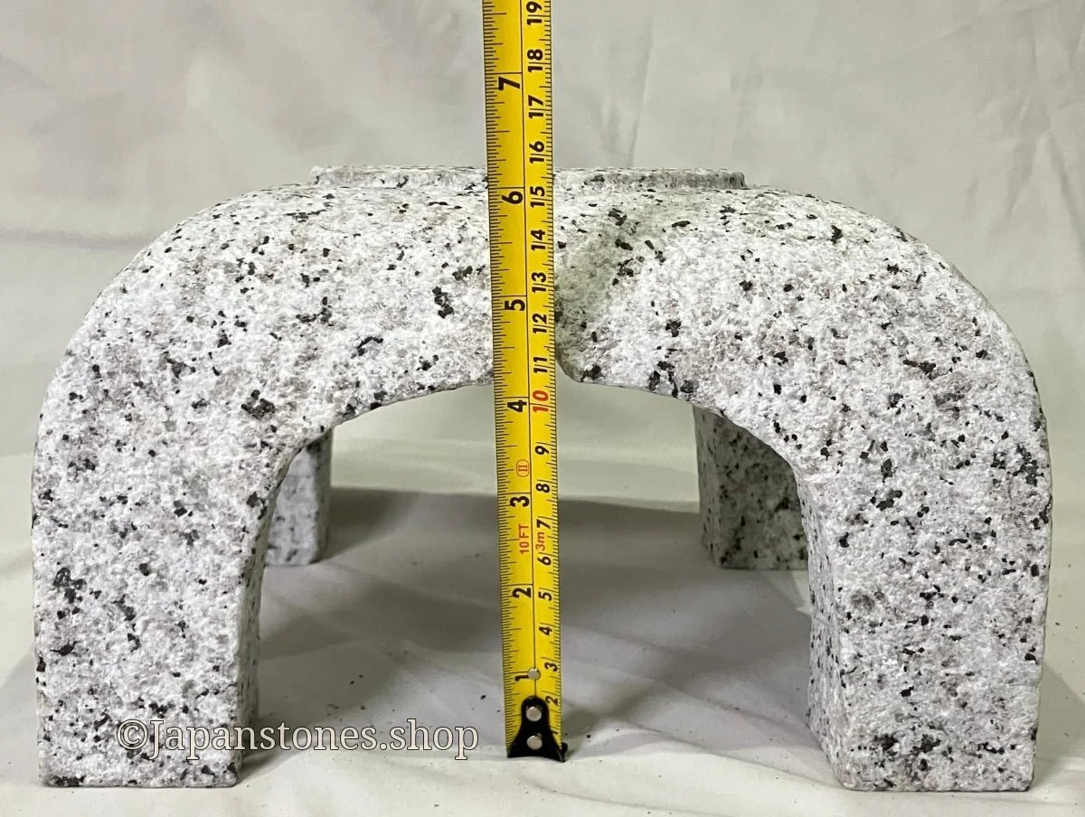 Zen Stone Lantern Yukimi Tourou Medium Granite Japanese Garden Ornament Statue — product photo 20 of 42